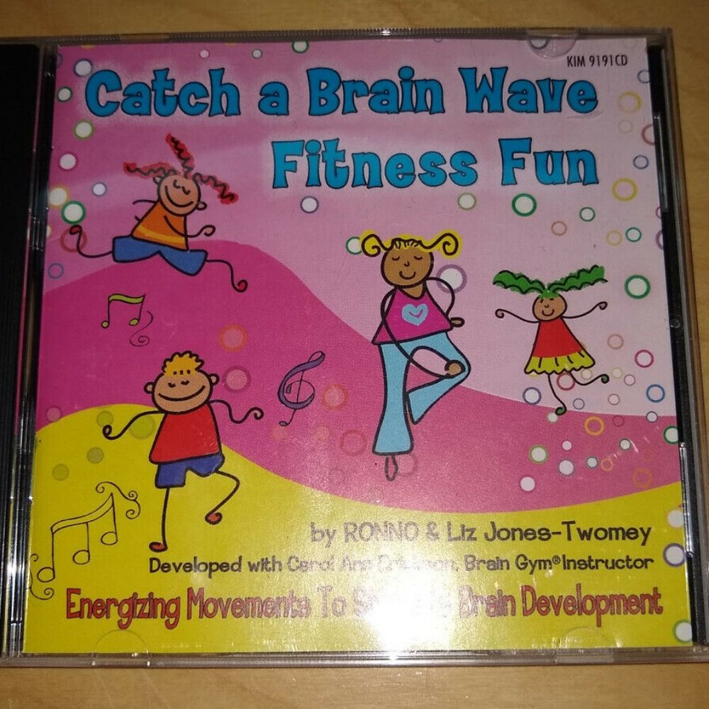 Catch a Brain Wave Fitness Fun CD by Ronno & Liz Jones Twomey 2007